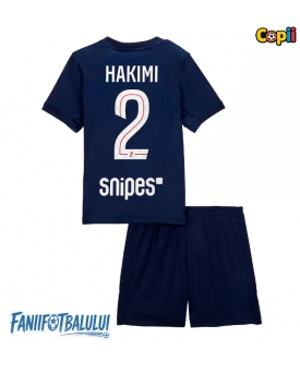 Paris Saint-Germain Achraf Hakimi #2 Echipament de Fotbal Replică 2025-26 Copii Acasa (+ Șorturi)